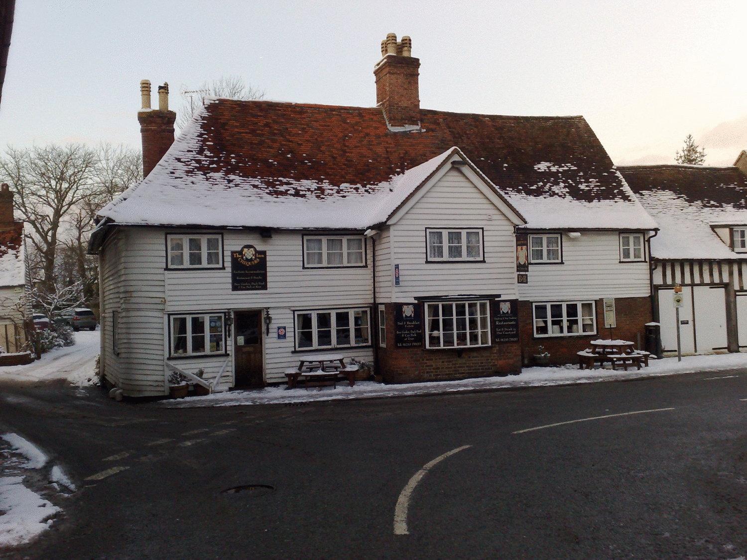 The Chequers Inn Smarden Exteriér fotografie